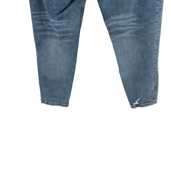 Anthropologie PilcroJeans High-Rise Slim Medium Wash Distressed Plus‎ Size 18W - Picture 10 of 16